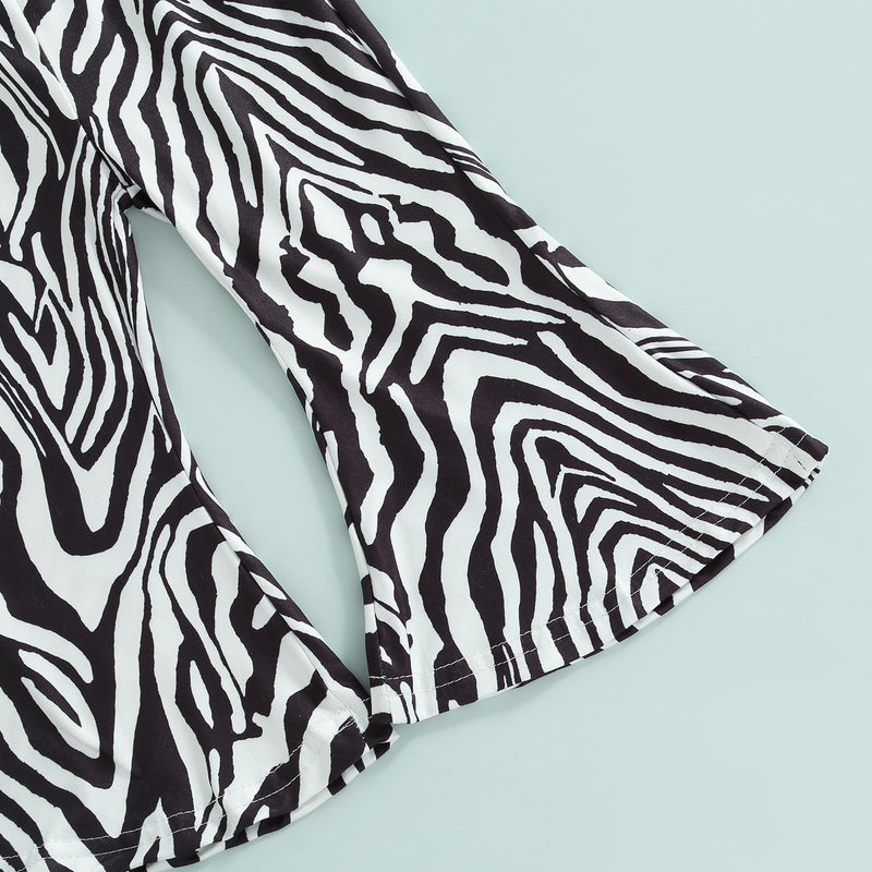Zebra Print Sleeveless Lovely Set