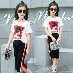 Girls Edgy 2Pcs Set - The Childrens Firm