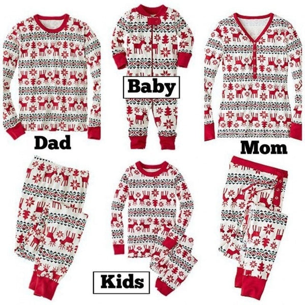 Reindeer Family Matching Pajama Sets - The Childrens Firm