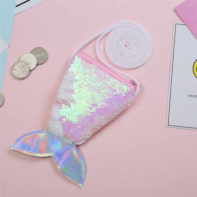 Girly Mermaid Tail Glitz Bag - The Childrens Firm