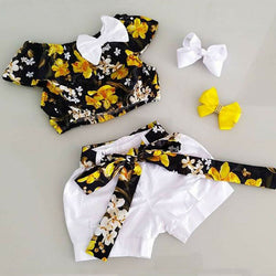 Blissful Floral Shorts Set - The Childrens Firm