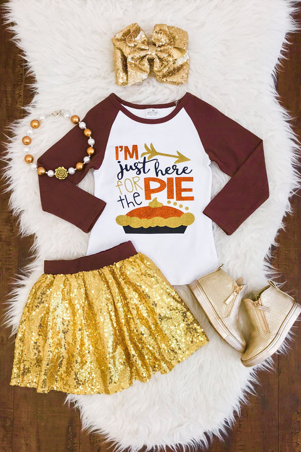 Just here for the pie skirt set!` - The Childrens Firm