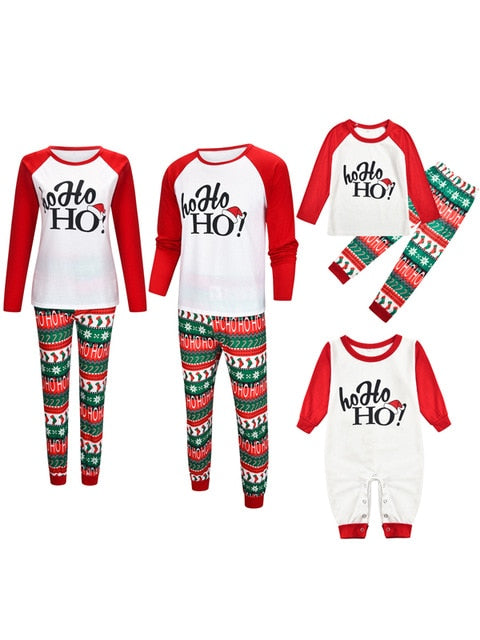 Ho Ho Ho Matching Family Pajamas - The Childrens Firm