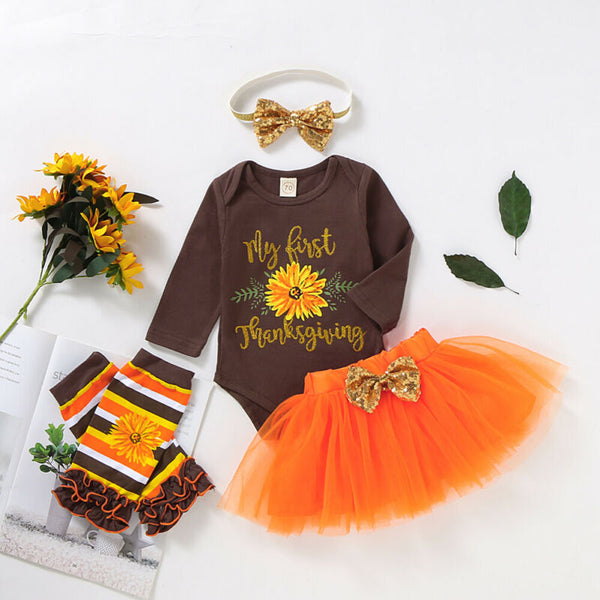 My 1st Thanksgiving Tutu Fit - The Childrens Firm