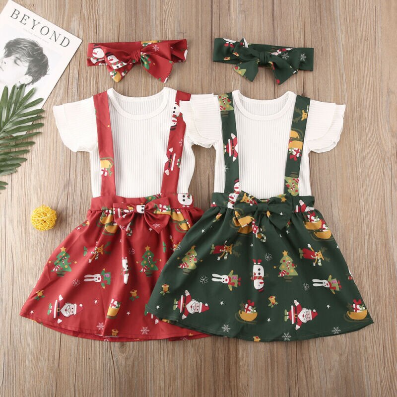 Santas Helper Overall Dress - The Childrens Firm