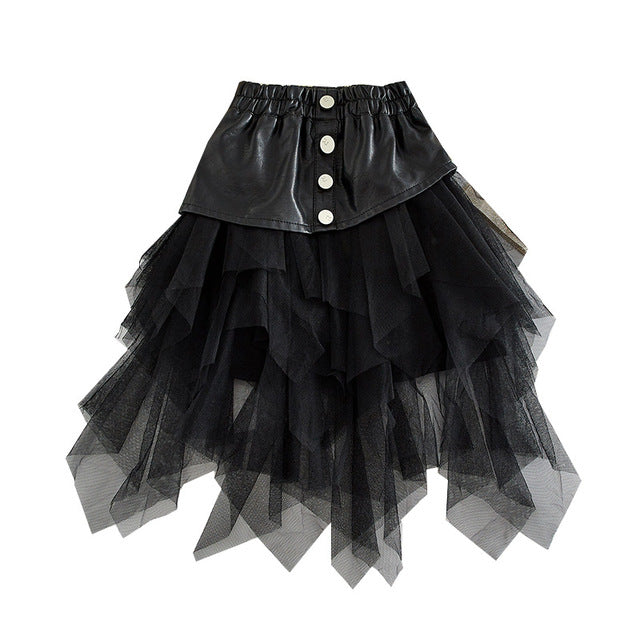 Black Button Tutu Skirt - The Childrens Firm