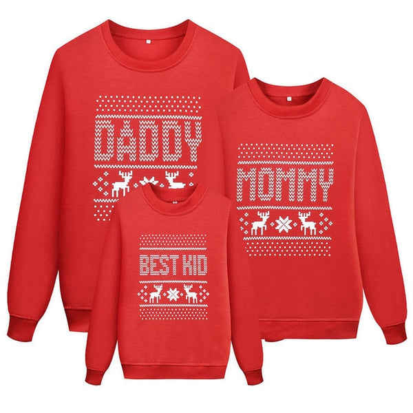 Family Christmas Matching Sweatshirts