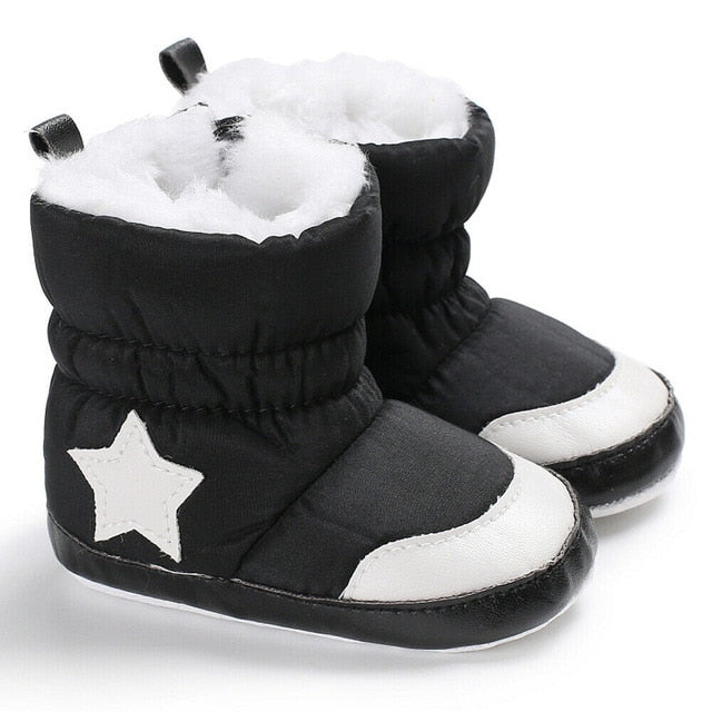 Striped Star Snow Shoes