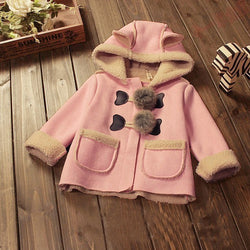 Winter Wool Hooded Coat - The Childrens Firm