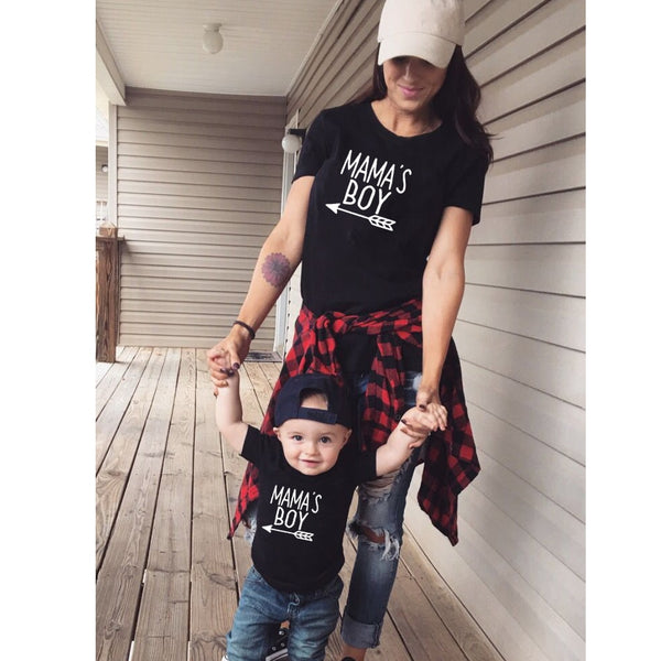 Mama's Boy Mommy & Son Tee - The Childrens Firm