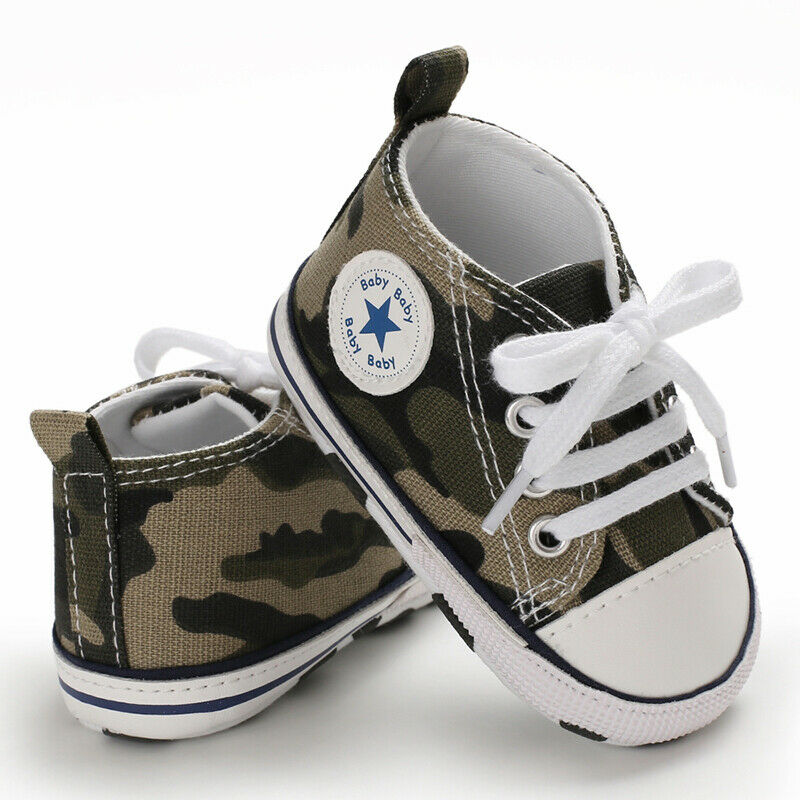 Soft Bottom Baby Sneakers - The Childrens Firm
