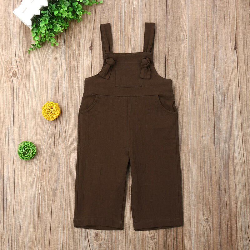 Corduroy Linen Jumpsuit - The Childrens Firm