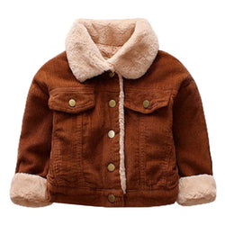 Wool Fur Corduroy Jacket - The Childrens Firm