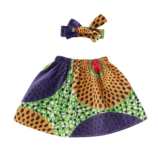 Amara Skirt + Headband - The Childrens Firm