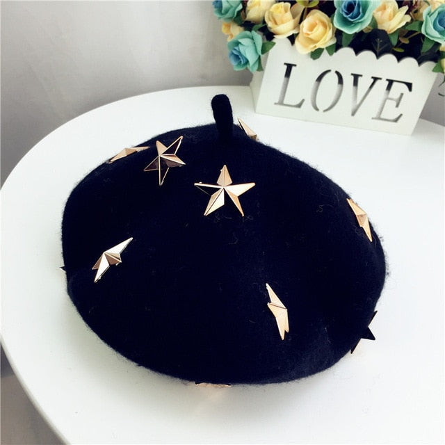 Fashion Star Beret Hat