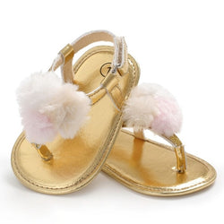 Poof Ball Sandals - The Childrens Firm