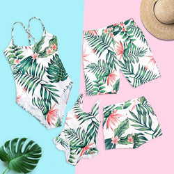 Family Floral Matching Swimsuits - The Childrens Firm
