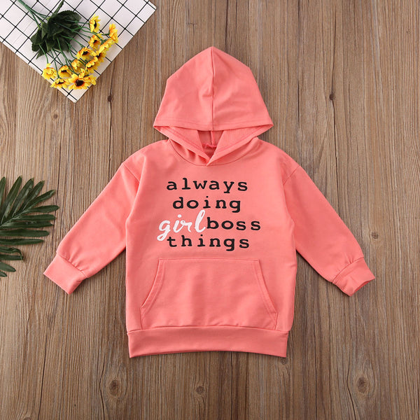 Girl Boss Things Hoodie