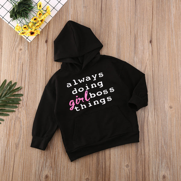 Girl Boss Things Hoodie