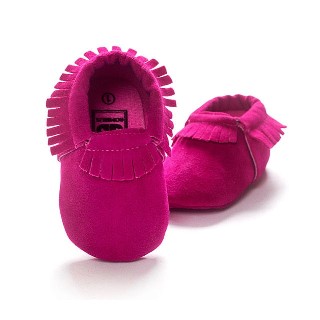 Baby Fringe Moccasins - The Childrens Firm