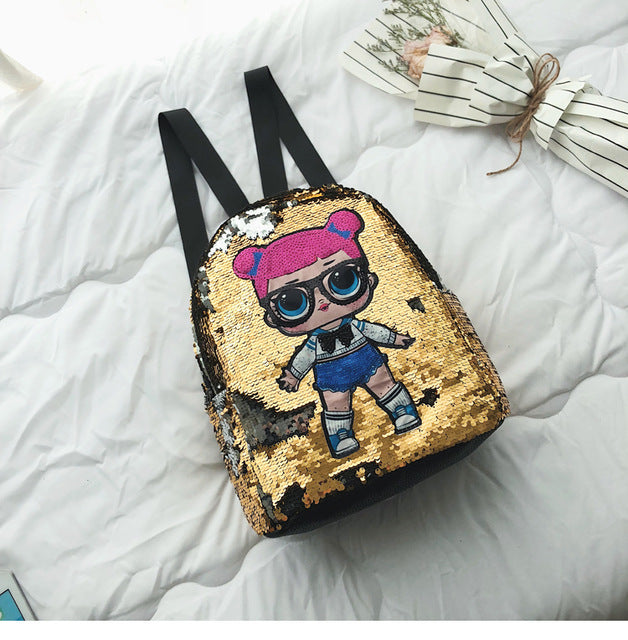 Sequin Girl Power Backpack - The Childrens Firm