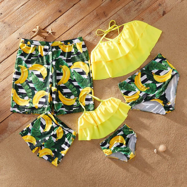 Banana Fam Matching Swimsuits - The Childrens Firm