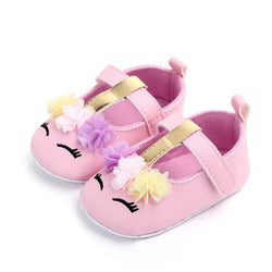 Unicorn Floral Baby Sandals - The Childrens Firm