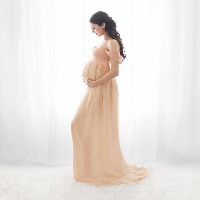 Sweet Chiffon Maternity Dress - The Childrens Firm