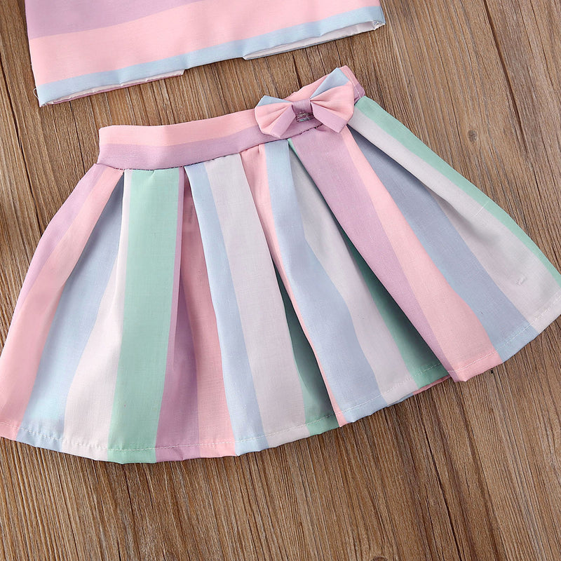 Pastel Skirt Set - The Childrens Firm