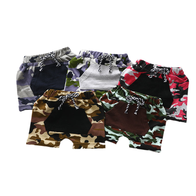 Camo Loose Shorts - The Childrens Firm