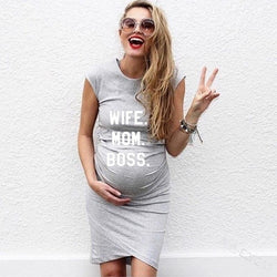 Wife Mom Boss Dress - The Childrens Firm