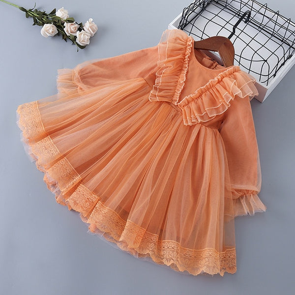 Chiffon flower Ruched Dress