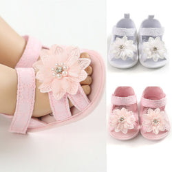 Pearl Flower Sandals - The Childrens Firm