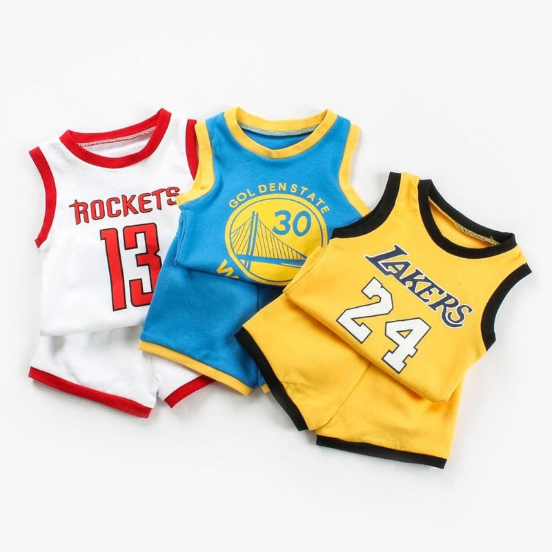 Basketball 2Pcs Shorts Set - The Childrens Firm