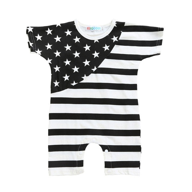 Independence Flag Romper - The Childrens Firm