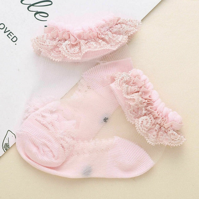 Lace Frilly Socks - The Childrens Firm