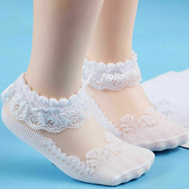 Lace Frilly Socks - The Childrens Firm