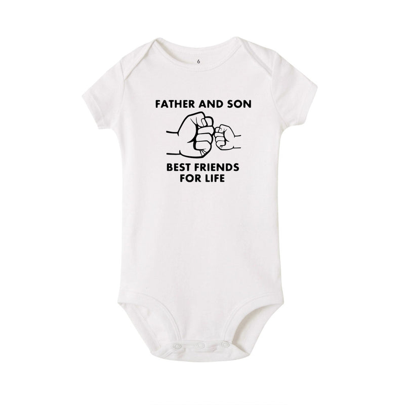 Father and Son Best Friends for Life Matching Tees - The Childrens Firm
