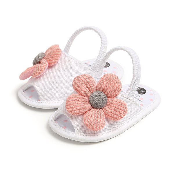 Floral Canvas Sandals - The Childrens Firm