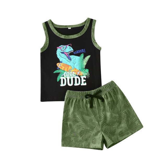 Summer Printed Boy Sets - The Childrens Firm