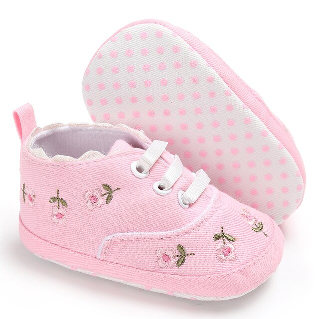 Pretty Flower Baby First Walkers - The Childrens Firm