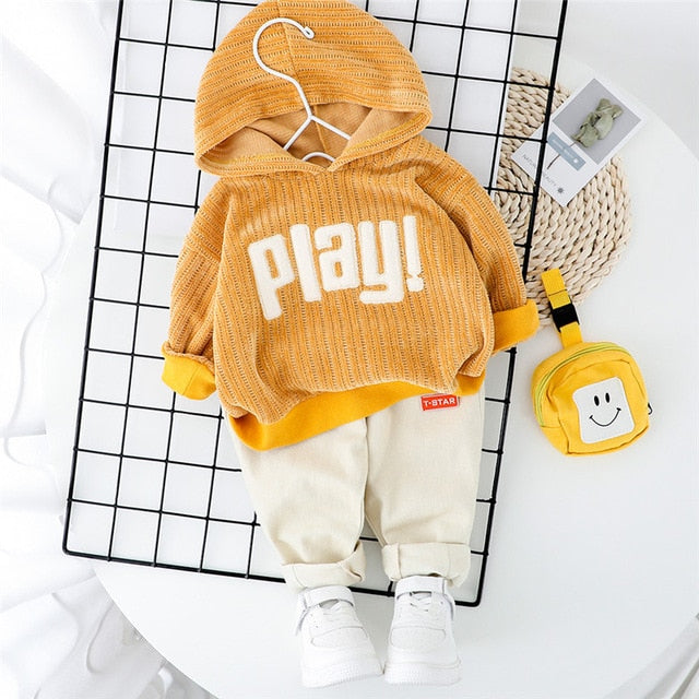 Play Hooded Pullover Set