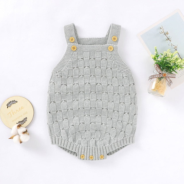 Knitted Baby Bodysuit