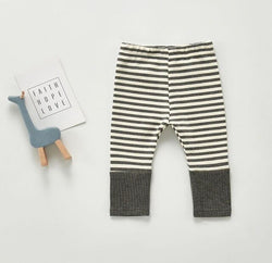 Striped Patchwork Leggings - The Childrens Firm