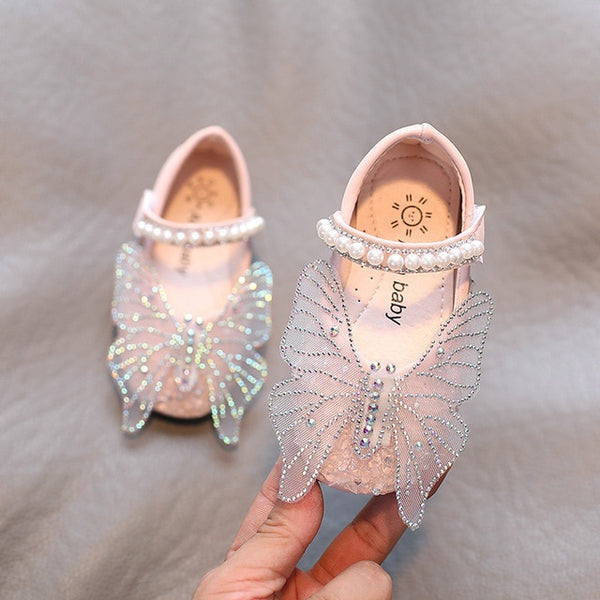 Butterfly Bling Flats