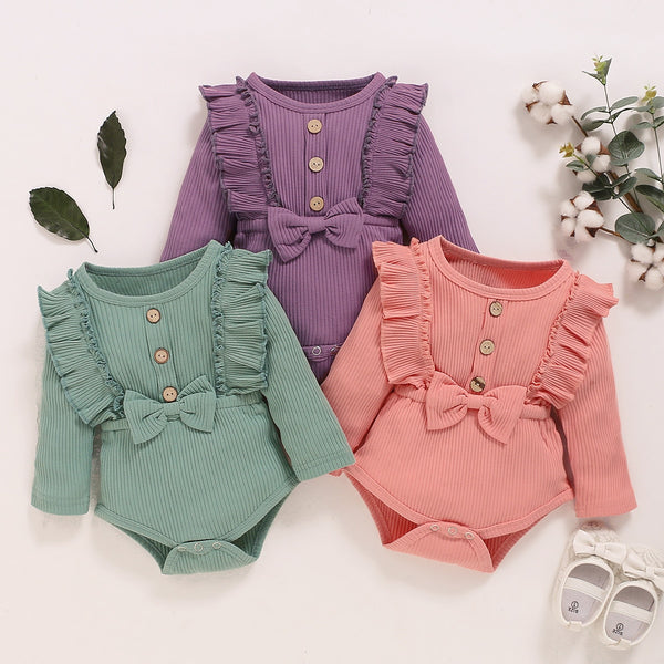 Lillies Little Ribbed Romper