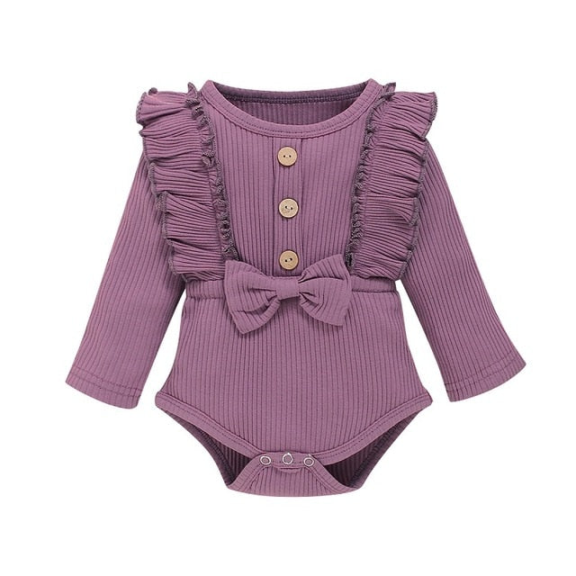 Lillies Little Ribbed Romper