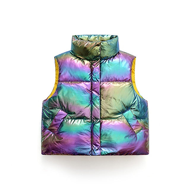 Holographic Heavy Weight Vest