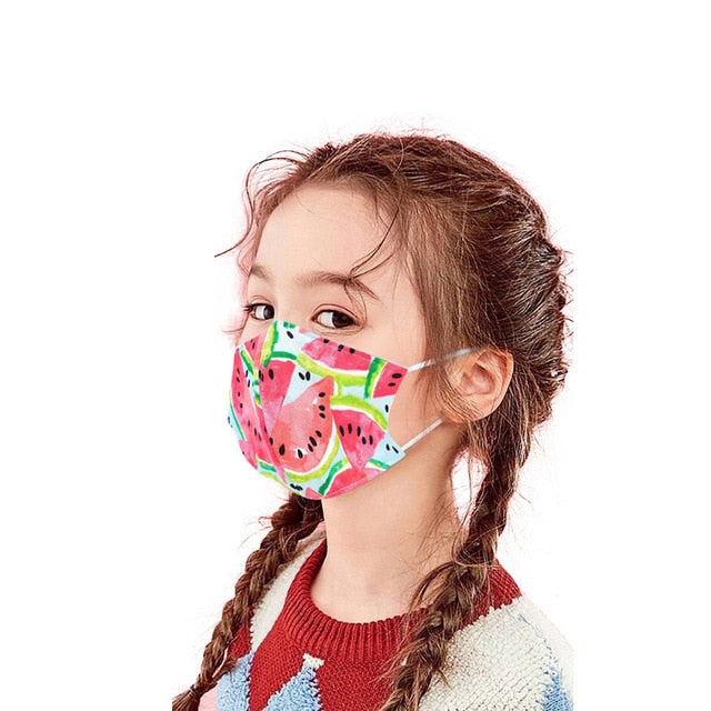 Printed Kid Friendly Face Mask