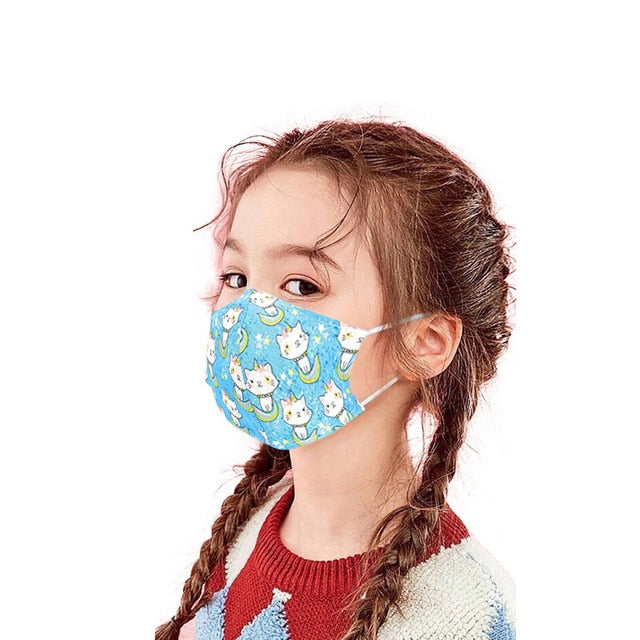 Printed Kid Friendly Face Mask